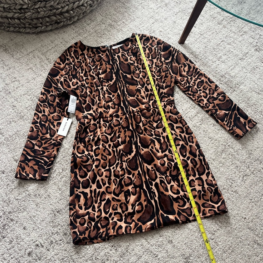 Aritzia Babaton Animal Print Samson new gift Formal Wedding Guest Party Size 8 - Picture 11 of 13